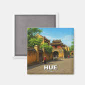 Hue Imperial City Vietnam Travel Magnet (Vorderseite/Rückseite)