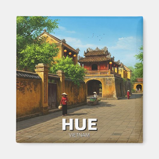 Hue Imperial City Vietnam Travel Magnet (Vorne)