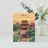 Hue Vietnam Imperial City Postkarte (Stehend Vorderseite)