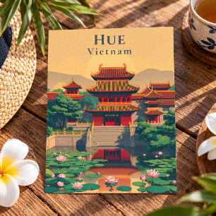 Hue Vietnam Kaiserliche Stadt Postkarte