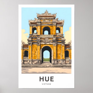 Hue Vietnam Travel Print Poster