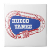 Hueco Tanks Carabiner Fliese (Vorderseite)
