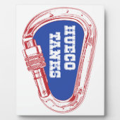 Hueco Tanks Carabiner Fotoplatte (Vorderseite)