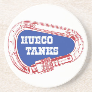 Hueco Tanks Carabiner Getränkeuntersetzer