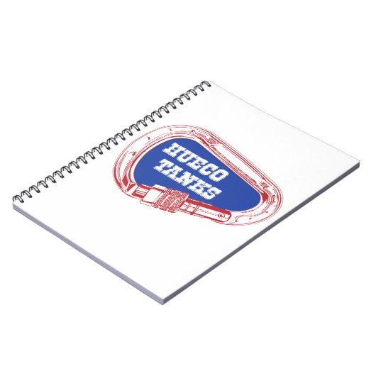 Hueco Tanks Carabiner Notizblock (Linke Seite)