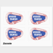 Hueco Tanks Carabiner Rechteckiger Aufkleber (Blatt)