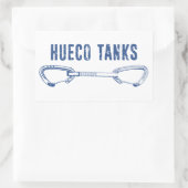 Hueco Tanks Climbing Quickziehen Rechteckiger Aufkleber (Tasche)