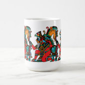 Huehuecoyotl - Das alte Coyote - ein Trickster Verwandlungstasse (Zentrum)