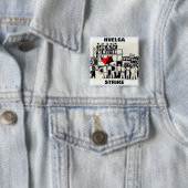 huelga Streik-Button Button (Beispiel)