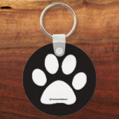 Huella de animal schlüsselanhänger (Rückseite)