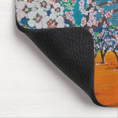 Huerto de Almendros Gemälde von Alfred Fox Mousepad (Ecke)