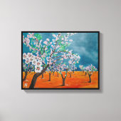 Huerto de Almendros Painting by Alfred Fox Leinwanddruck (Vorderseite)