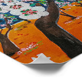 Huerto de Almendros Painting by Alfred Fox Poster (Ecke)