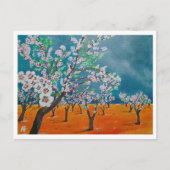 Huerto de Almendros Painting by Alfred Fox Postkarte (Vorderseite)