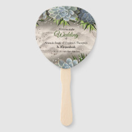 Hues der blassen Blues Fächer