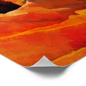 Hues of the Hoodoos in Bryce Canyon NP - Realismus Poster (Ecke)