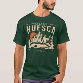 Huesca Aragon España montaña de Pirineus T-Shirt