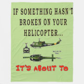 HUEY FLEECEDECKE (Vorderseite)