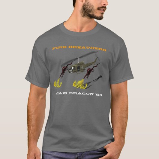Huey Gunship Tee Shirt (Vorderseite)