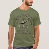 Huey Helicopter Vietnam T-Shirt (Vorderseite)