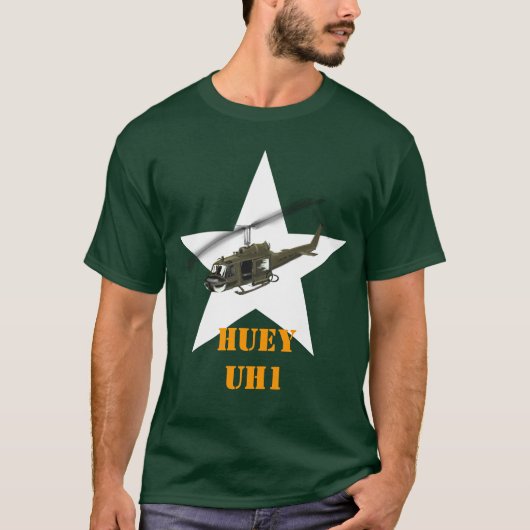 Huey-Hubschrauber T-Shirt (Vorderseite)