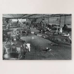 Huey-Hubschrauber-Wartung Puzzle