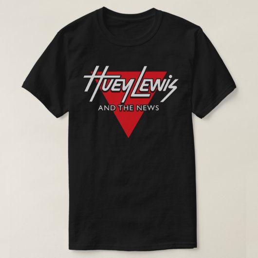 Huey Lewis & the News Classic T Shirt (Design vorne)