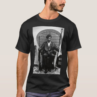 Huey P Newton 1968 Black and White T-Shirt