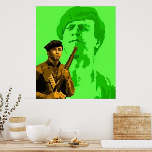 Huey P. Newton Poster (Küche)