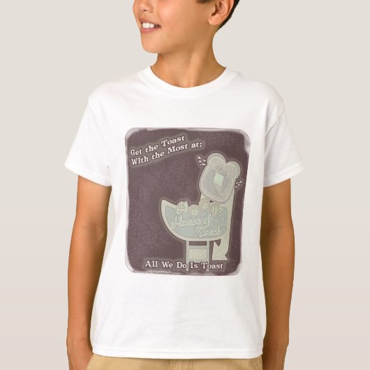 Huey's House of Toast T-Shirt (Vorderseite)