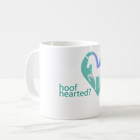 Huf-Hearted Tasse (Vorderseite Links)