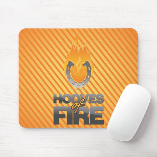 Hufe des Feuer-Logos Mousepad (Mit Mouse)