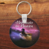 Hufe im Himmel Schlüsselanhänger (Vorderseite)