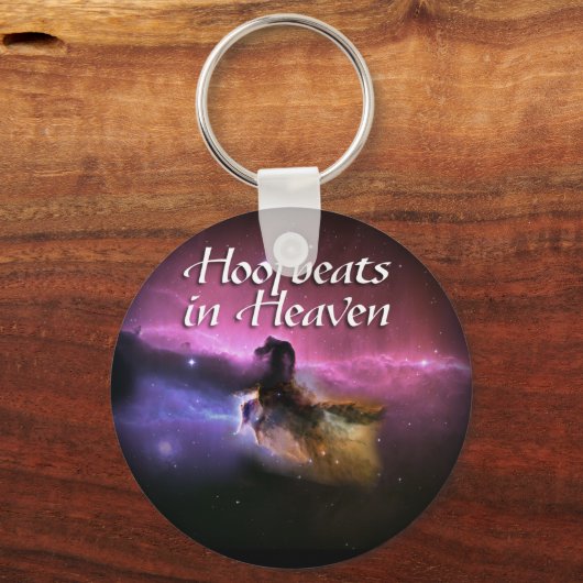Hufe im Himmel Schlüsselanhänger (Vorderseite)