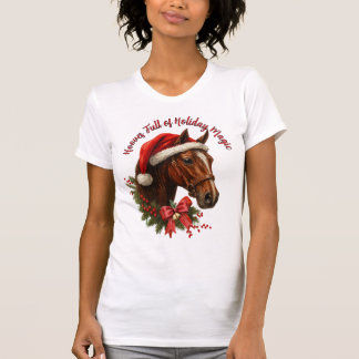 Hufe voller Weihnachtszauber T-Shirt