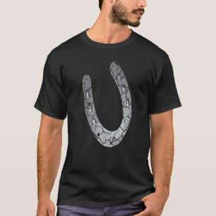 Hufeisen abgenutzt T-Shirt