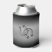 Hufeisen auf der Silver Gradient Dosenkühler (Kanne Vorderseite)