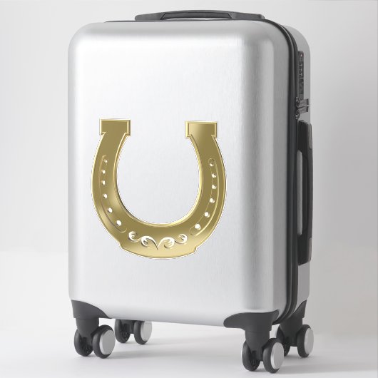 Hufeisen Aufkleber (Koffer)