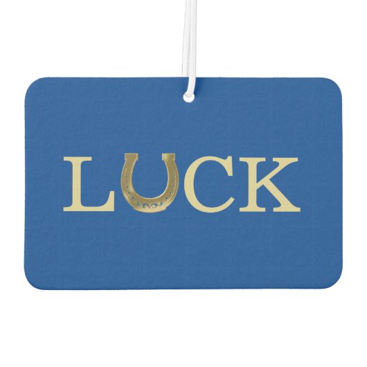 Hufeisen Autolufterfrischer (Rückseite)