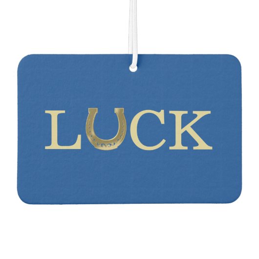 Hufeisen Autolufterfrischer (Vorderseite)