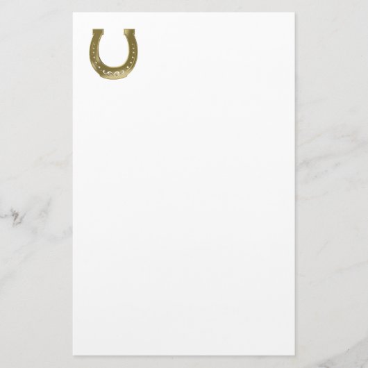 Hufeisen Briefpapier (Vorderseite)