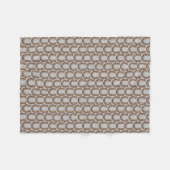 Hufeisen Fleecedecke (Vorderseite (Horizontal))