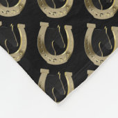 Hufeisen Fleecedecke (Ecke)