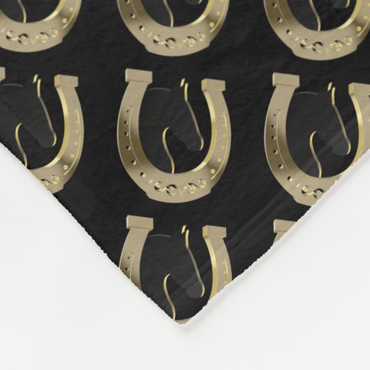 Hufeisen Fleecedecke (Ecke)