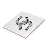 Hufeisen Fliese (Seite)