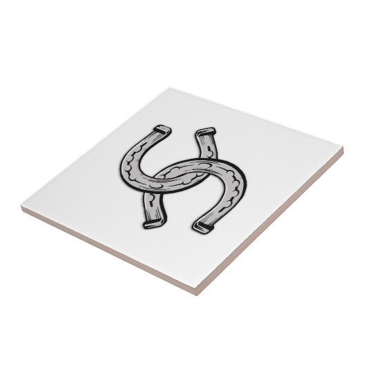 Hufeisen Fliese (Seite)