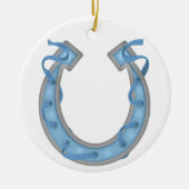 Hufeisen für Luck - SRF Keramik Ornament (Vorne)