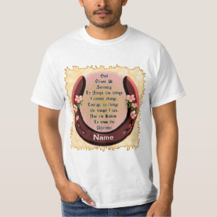 Hufeisen-Gebet der Gelassenheit T-Shirt