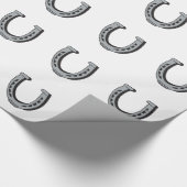 Hufeisen Geschenkpapier (Ecke)