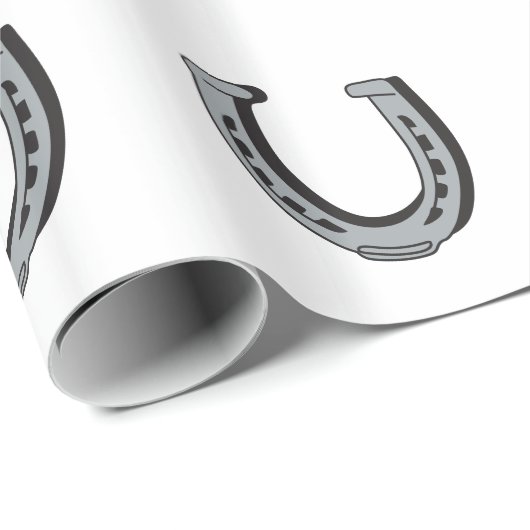 Hufeisen Geschenkpapier (Rolleneckpunkt)